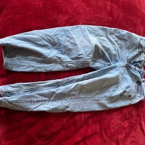 American Eagle straight mom jeans